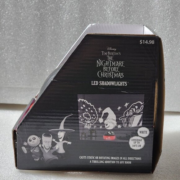Nightmare Before Christmas LED Shadowlights Rotating Halloween Scene 2023 New - Picture 4 of 5